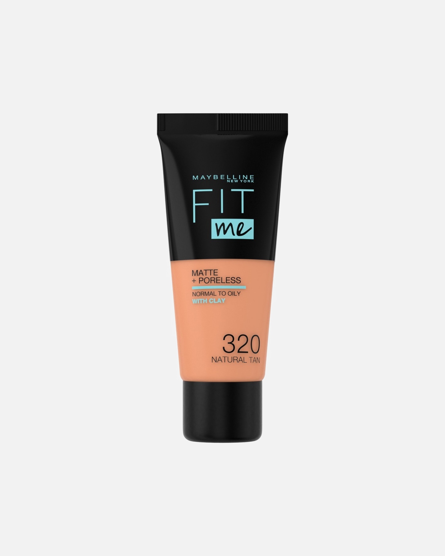Foundation für Unisex Maybelline Fit Me Matte & Poreless 320 Natural Tan