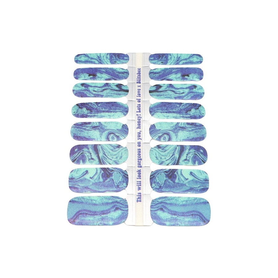 Blitsbee Nail Sticker Blue BreezeMake-up | 1.0 pieces | 10,99 / 1.0 pieces