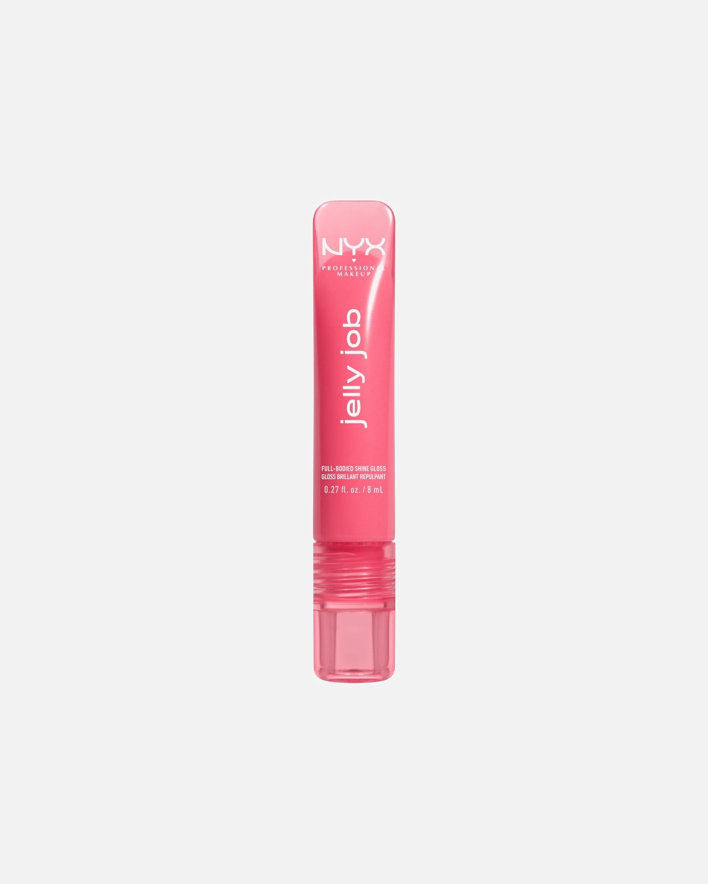 Lipgloss für Unisex NYX Professional Makeup Default Brand Line Jelly Job Peptide Infused Jelly Gloss 07 - JELLY BLUSHIN