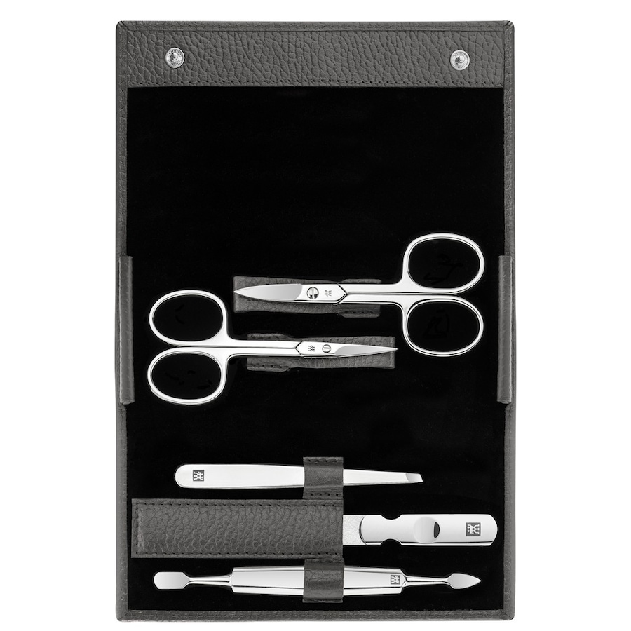 ZWILLING Beauty Classic Manicure Set 5pcs. Leather, Anthracite Nagelpflegeset
