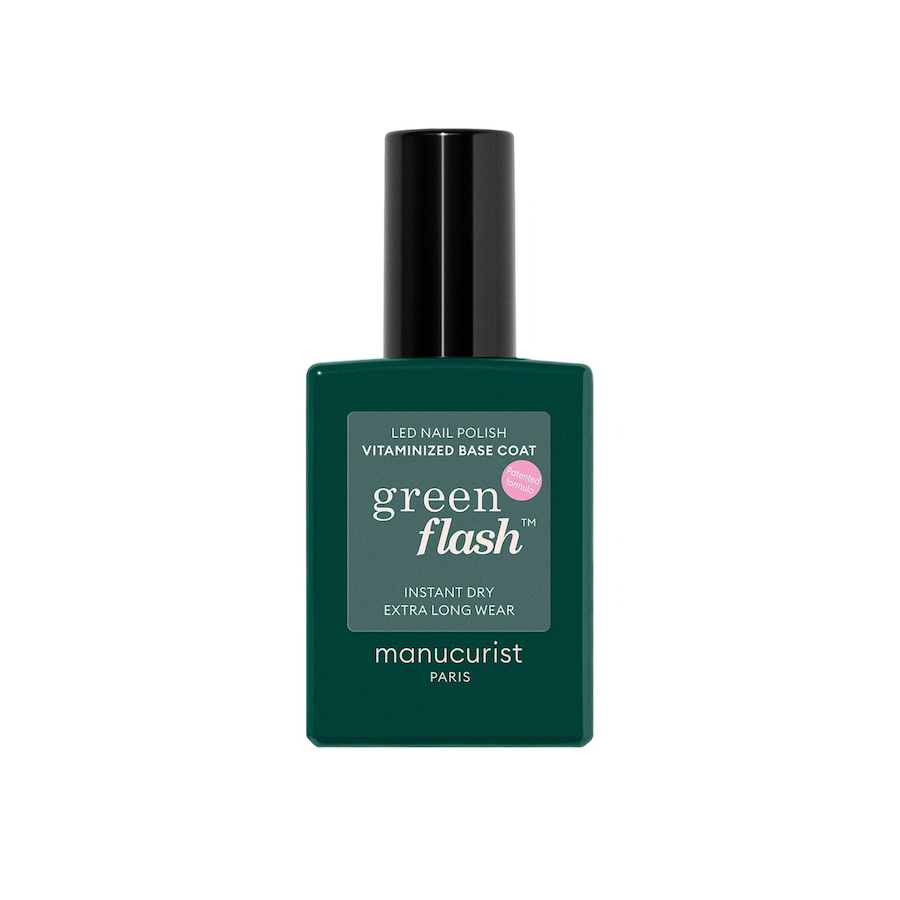 manucurist green flash Instant Dry Extra Longwear Base Coat 15 ml