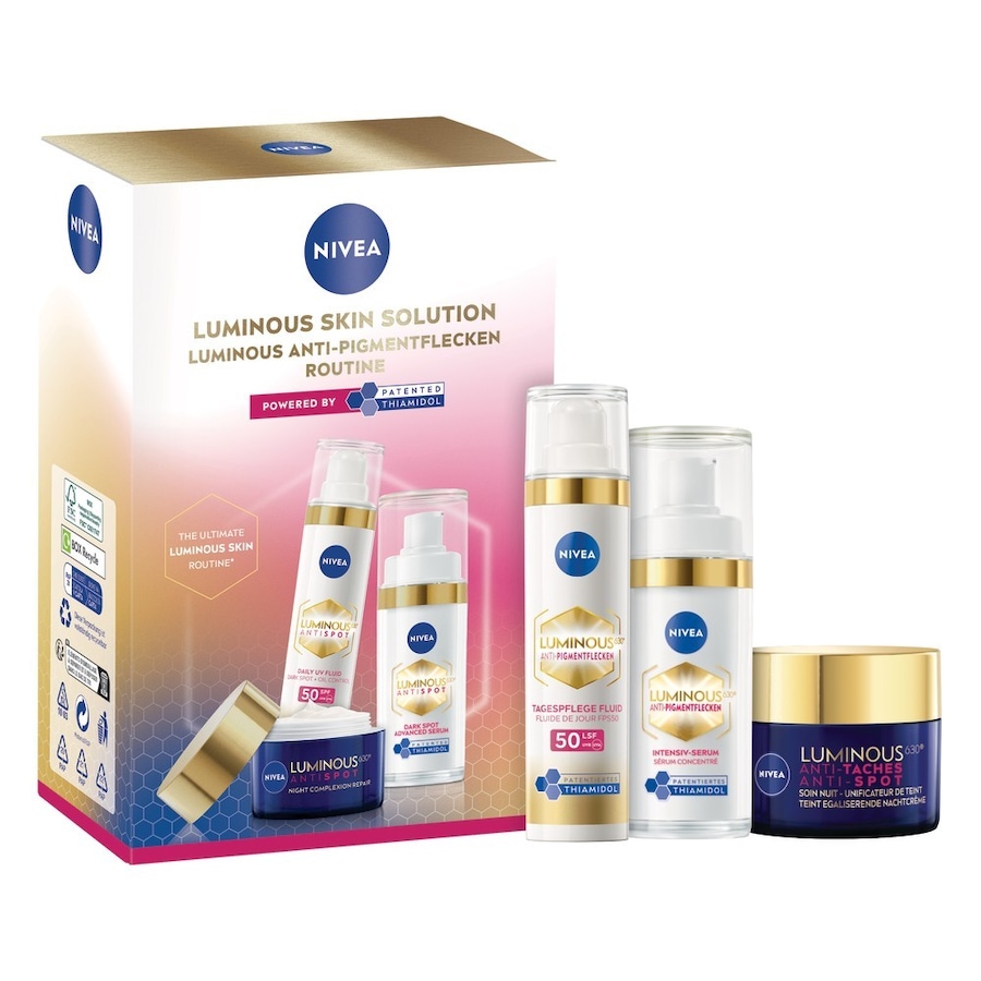 NIVEA Luminous 630 Anti-Pigmentflecken Routine Gesichtspflegeset