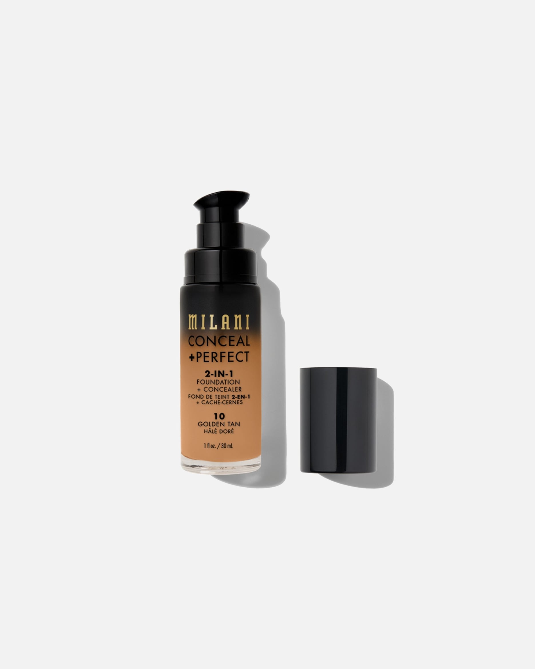 Foundation für Unisex Milani Conceal + Perfect 2in1 Golden Tan/ 10