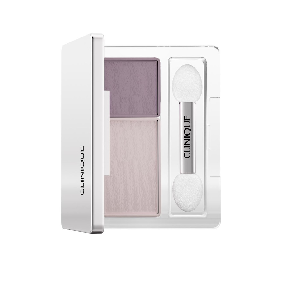 Clinique All About Shadow Duo Twilight Mauve / Brandided Lidschatten 21 - TWILIGHT MAUVE BRANDIDED 2.2 g Grau