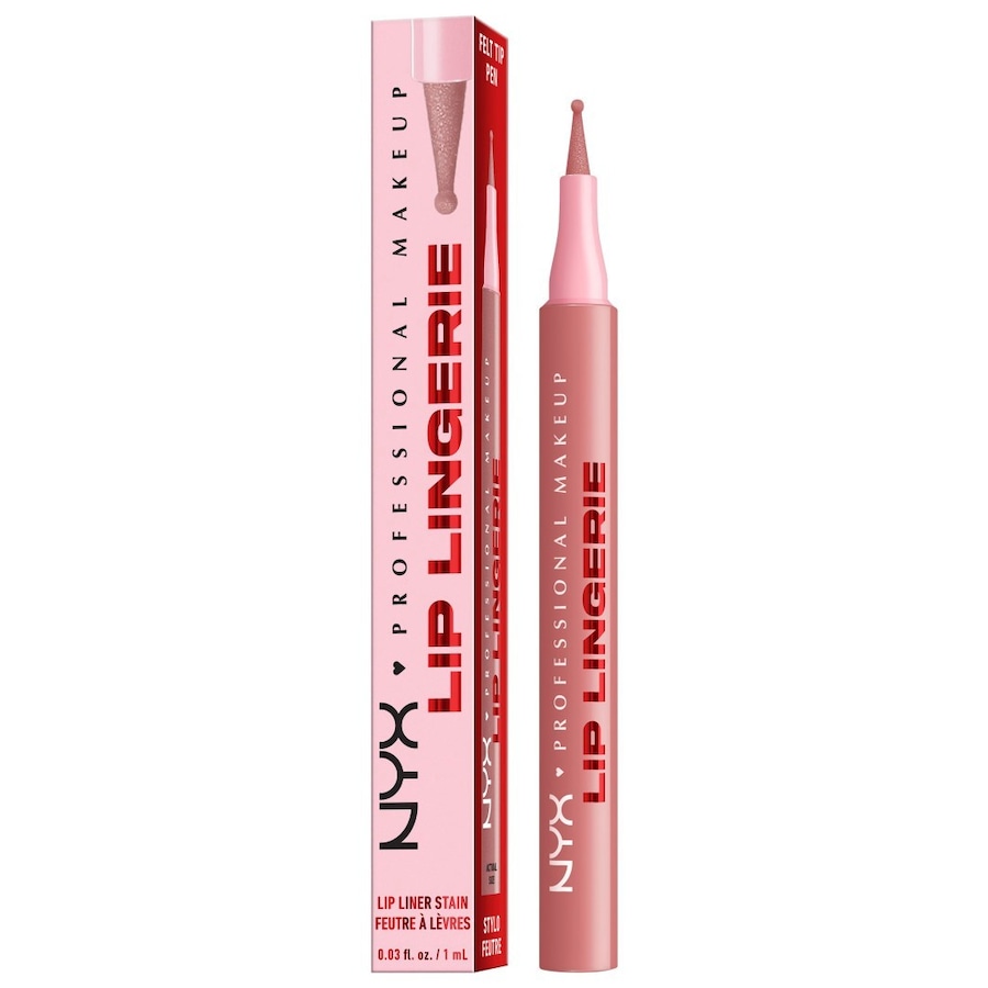 NYX Professional Makeup Lip Lingerie Stain Lipliner 07 - CUFF ME 1 ml Rosegold
