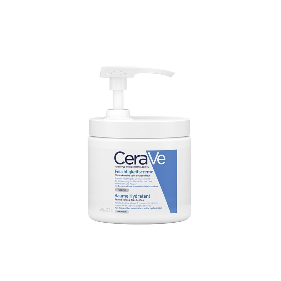CeraVe Feuchtigkeitscreme mit Pumpspender Körperbutter 450 ml