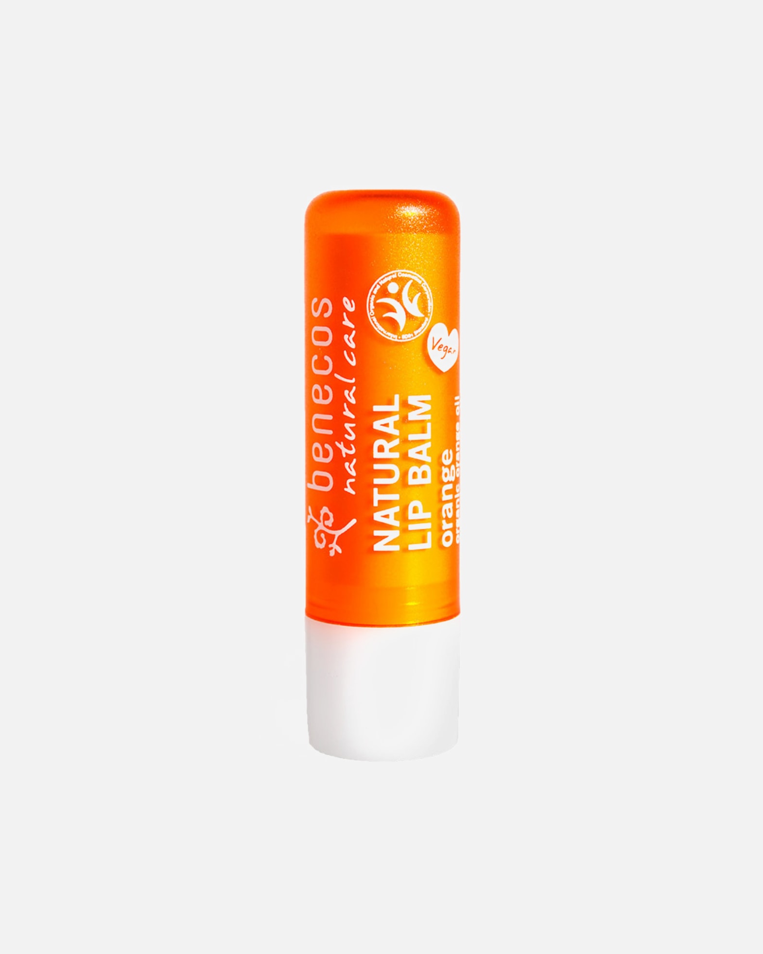 Lippenbalsam für Unisex benecos Lip Balm - Mint 4.8g Orange