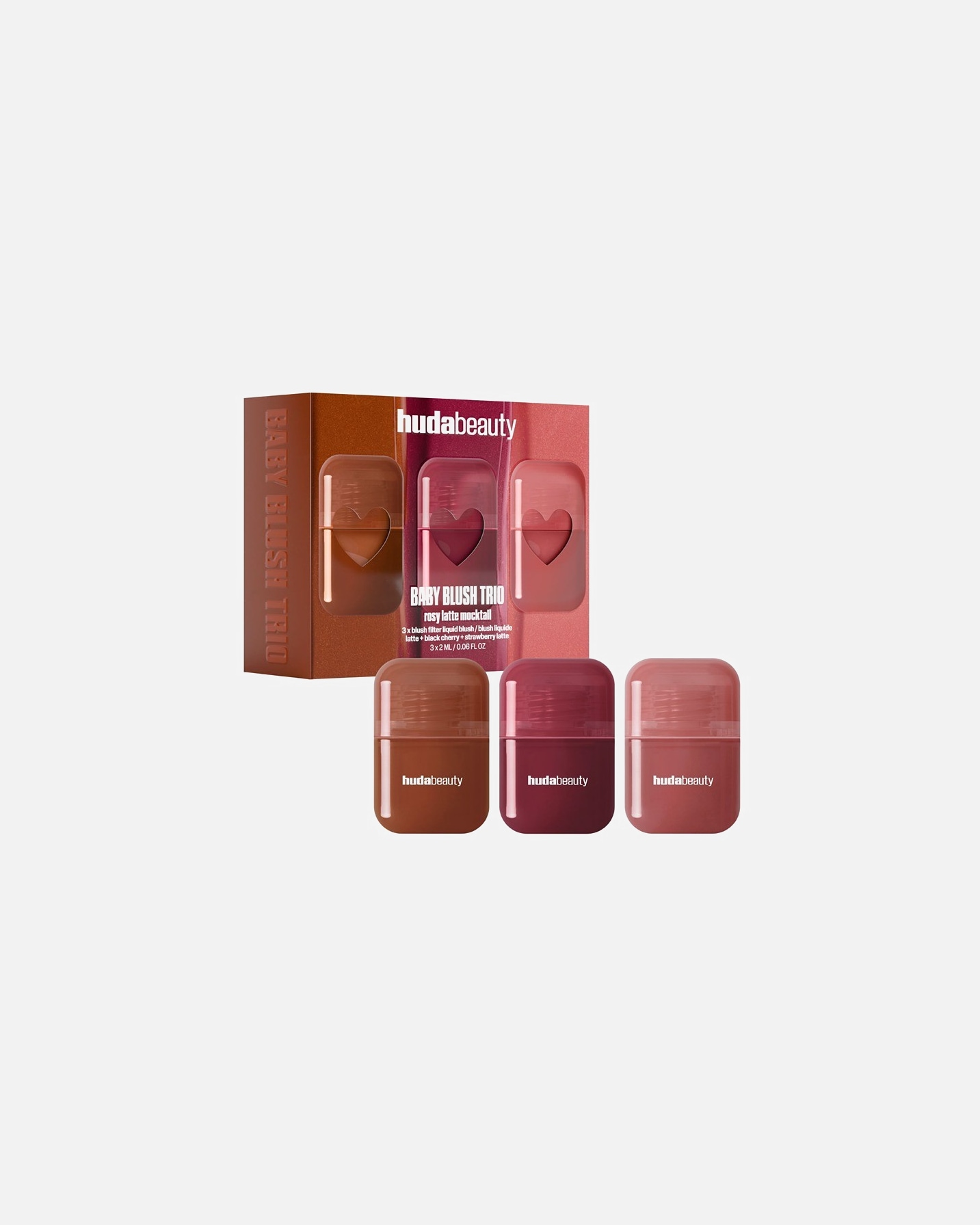 Teint Make-up Set für Unisex HUDA BEAUTY Baby Blush Trio 1 Stück