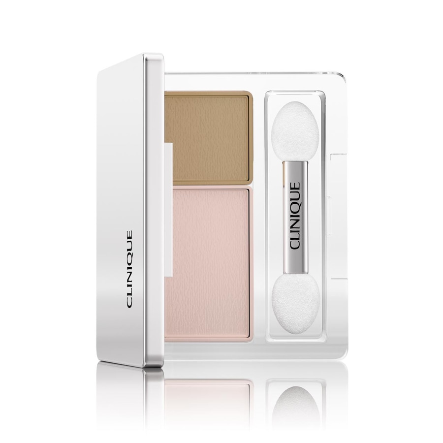 Clinique All About Shadow Duo Twilight Mauve / Brandided Lidschatten 17 - SEASHELL PINK FAWN SATIN 2.2 g Hellbraun