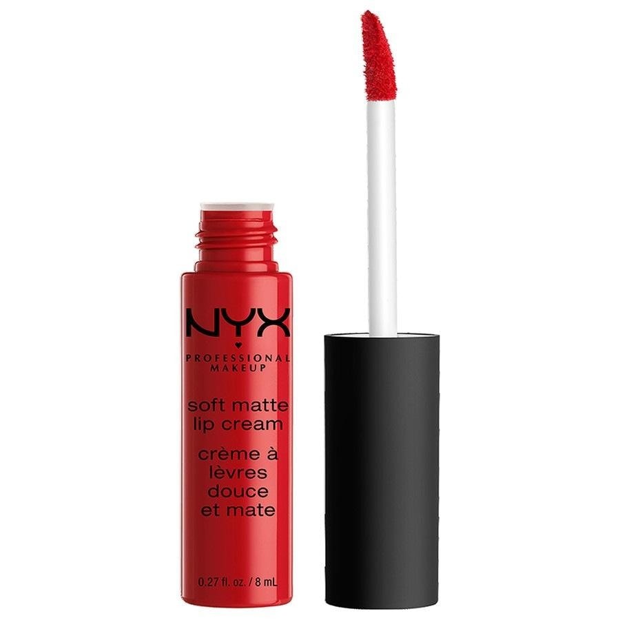 NYX Professional Makeup Wedding Soft Matte Lip Cream Lippenstift Amsterdam 8 ml Dunkelrot