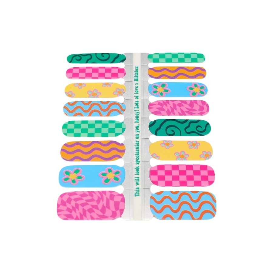 Blitsbee Nail Sticker Spring Fling Nagelsticker SPRING FLING Rosegold