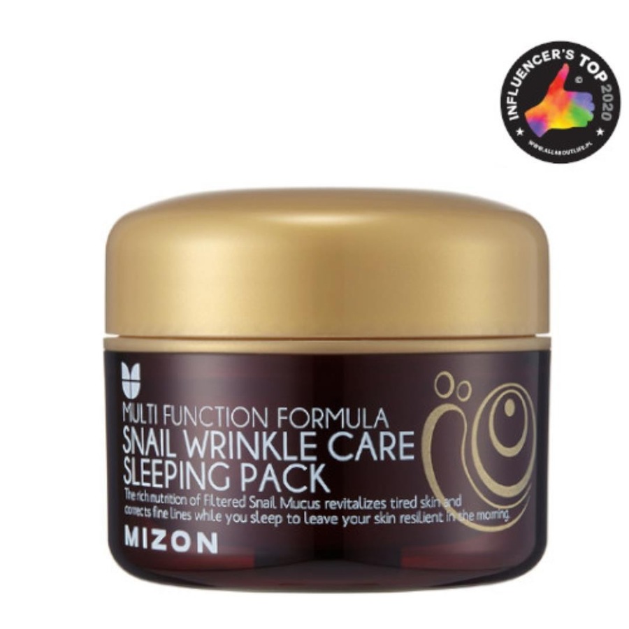 Mizon SNAIL WRINKLE CARE SLEEPING MASK Nachtcreme 80 ml