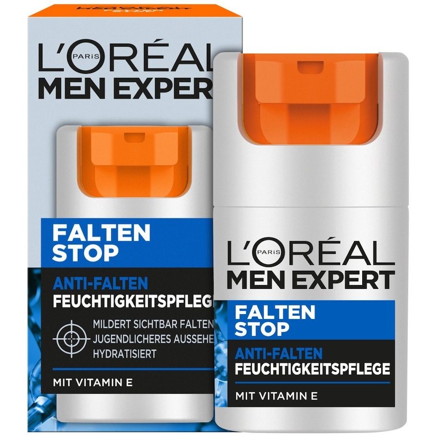 L ́Oréal Men Expert Falten Stop Anti-Aging mit Vitamin E Gesichtscreme 50 ml Herren