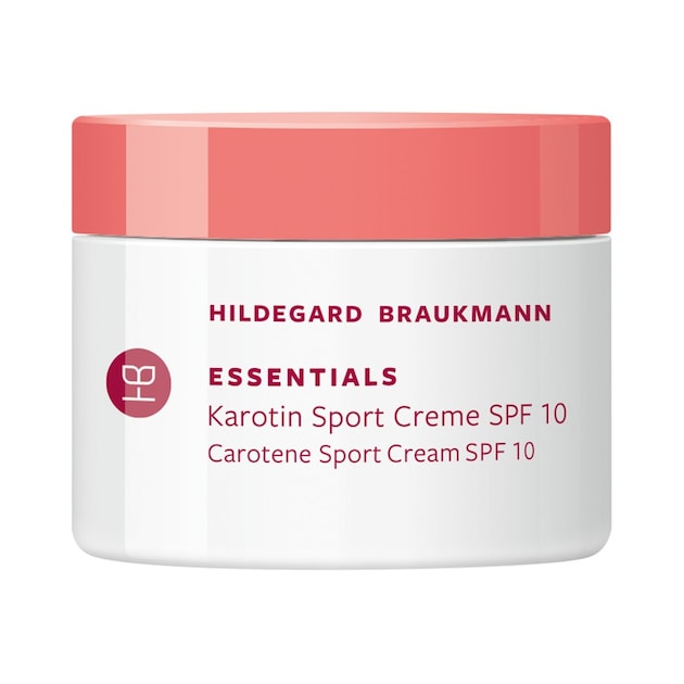 HILDEGARD BRAUKMANN Essentials Karotin Sport Creme SPF 10