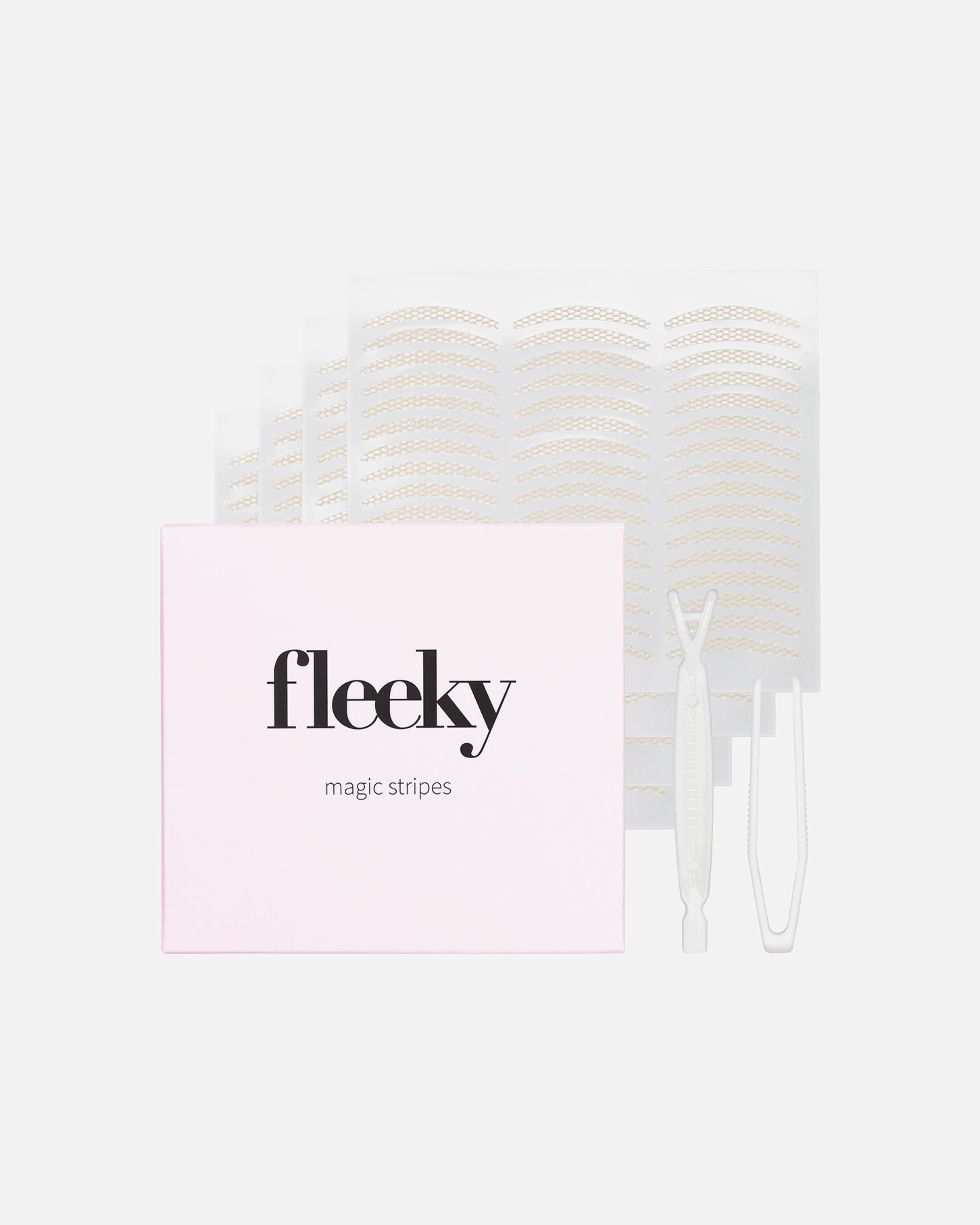 Augenpatches für Unisex Fleeky Magic Stripes Sticker gegen Schlupflider S