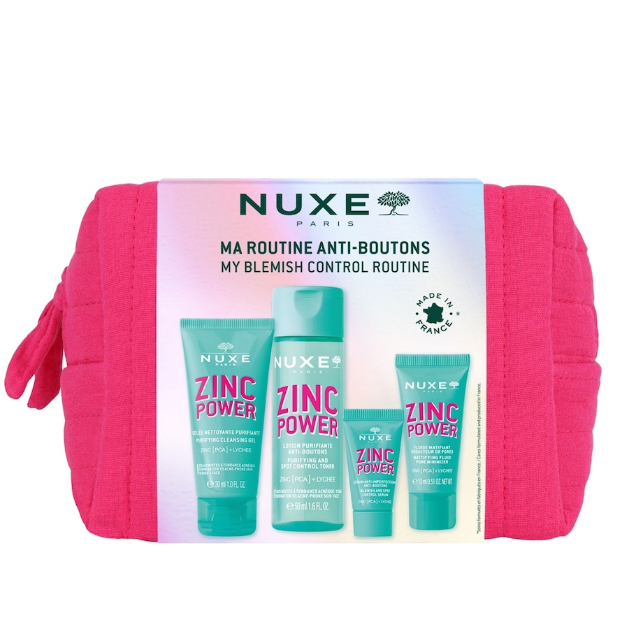 NUXE Zinc Power Meine Pflegeroutine gegen Hautunreinheiten Gesichtspflegeset Damen