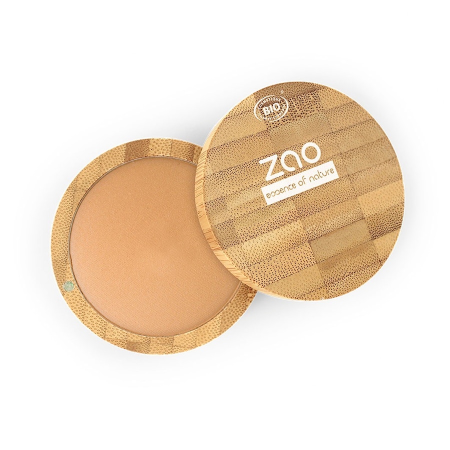 ZAO Bamboo Cooked Powder Matt Bronzer 341 - GOLDEN COPPER 15 g Hellbraun