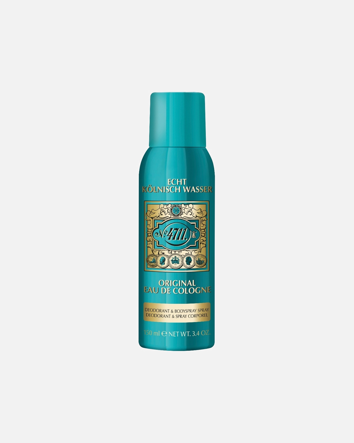 Deodorant für Unisex 4711 Echt Kölnisch Wasser Aerosol Spray 150 ml