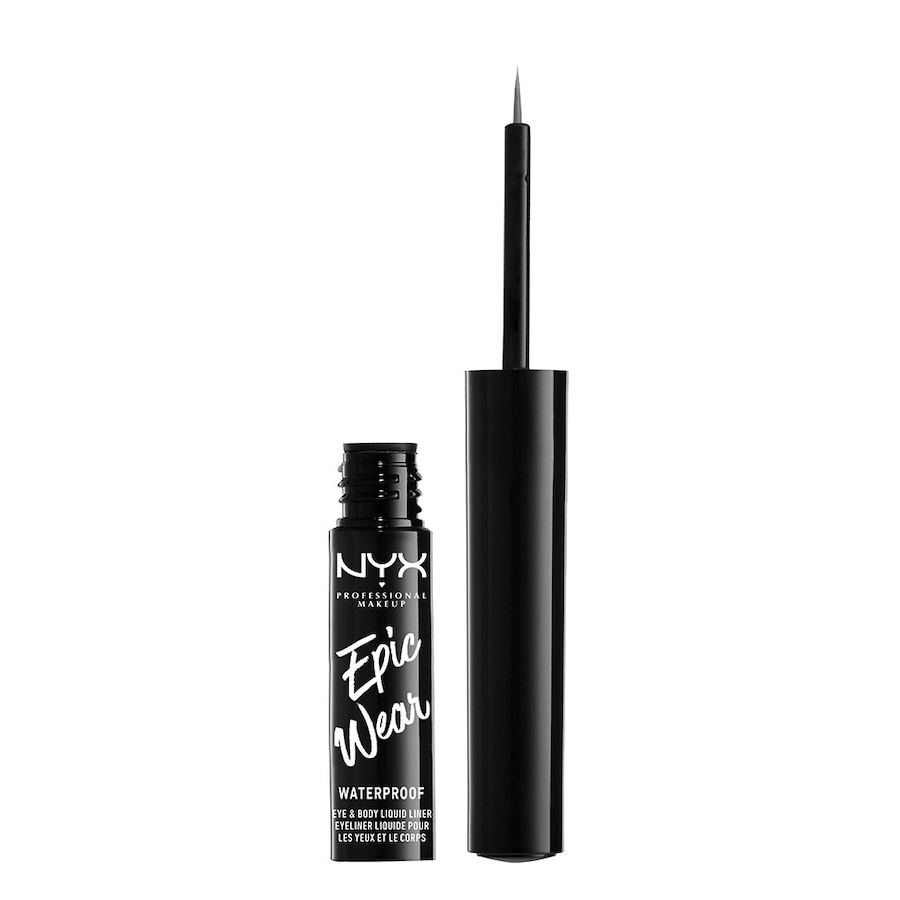 NYX Professional Makeup Epic Wear Metallic Liquid Liner Eyeliner Gunmetal 3.5 ml Grau