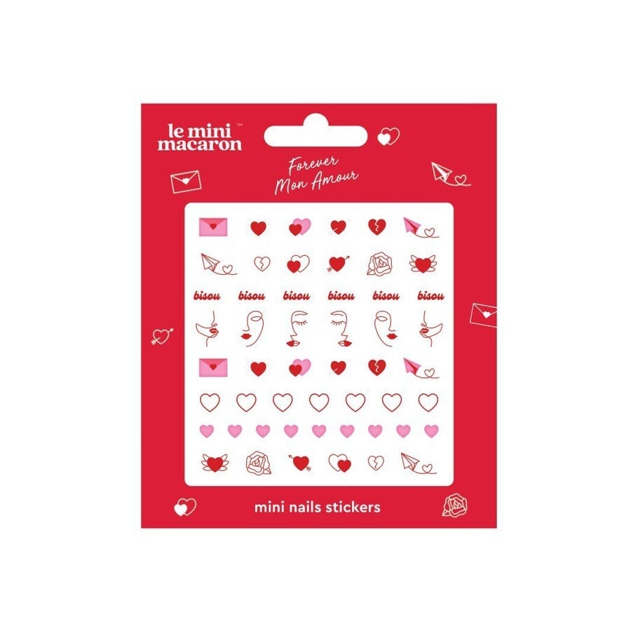 Le Mini Macaron Forever Mon Amour - Nail Stickers Nagelsticker 7 g