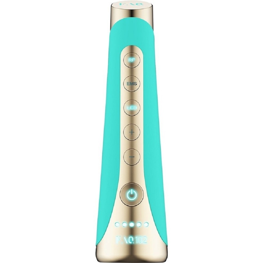 FOREO FAQ 102 Hautstraffungsgerät mit EMS, RF- und LED-Lichttherapie Gesichtsmassagegerät 132 g