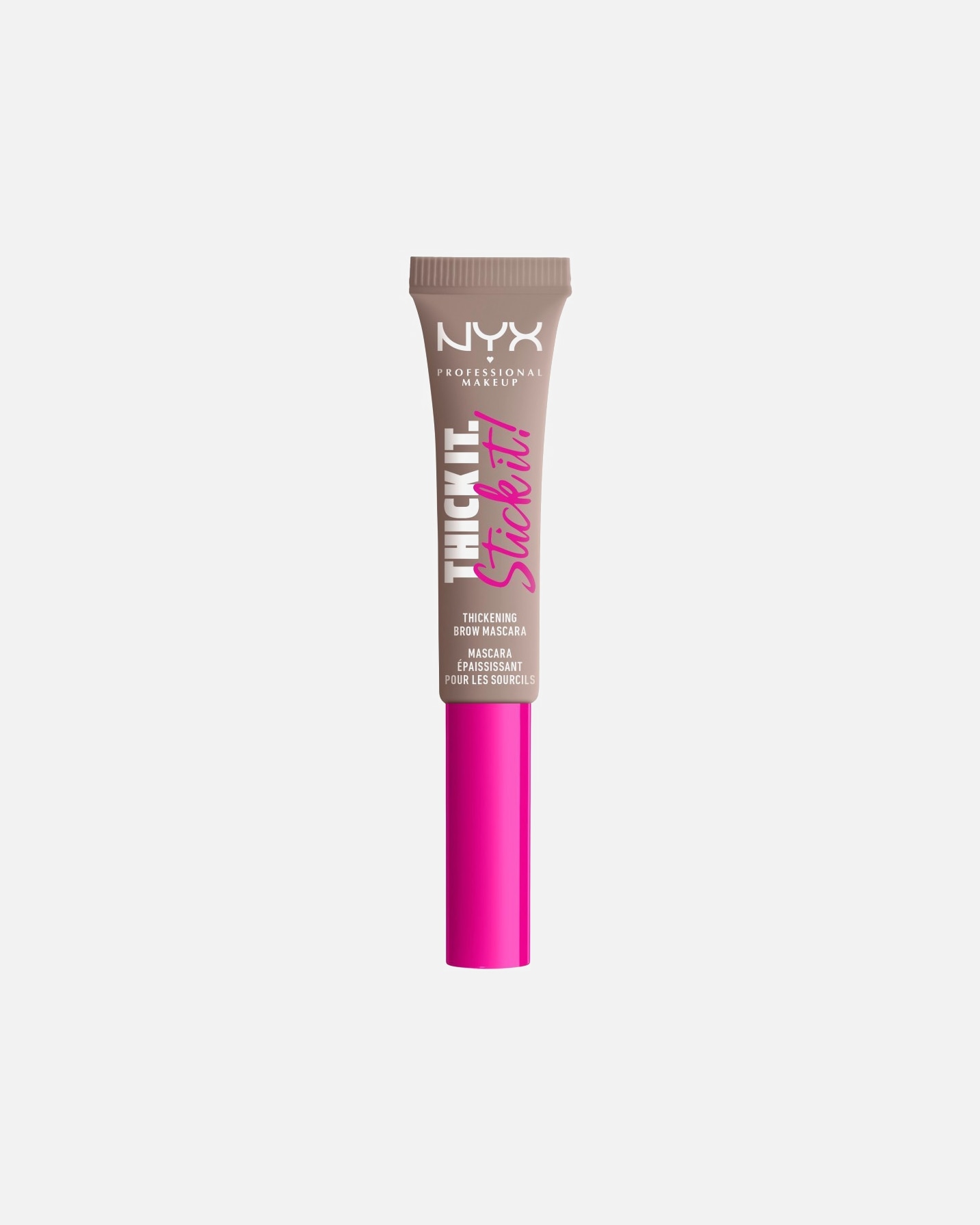 Augenbrauengel für Unisex NYX Professional Makeup Pride Makeup Thick it. Stick it! Brow Mascara 02 - COOL BLONDE