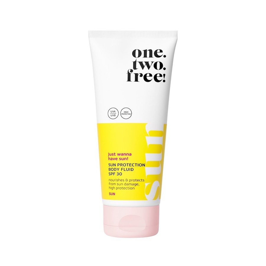 one.two.free! Sun Protection Body Fluid SPF 30Gesicht | 200.0 ml | 91,95 / 1.0 l