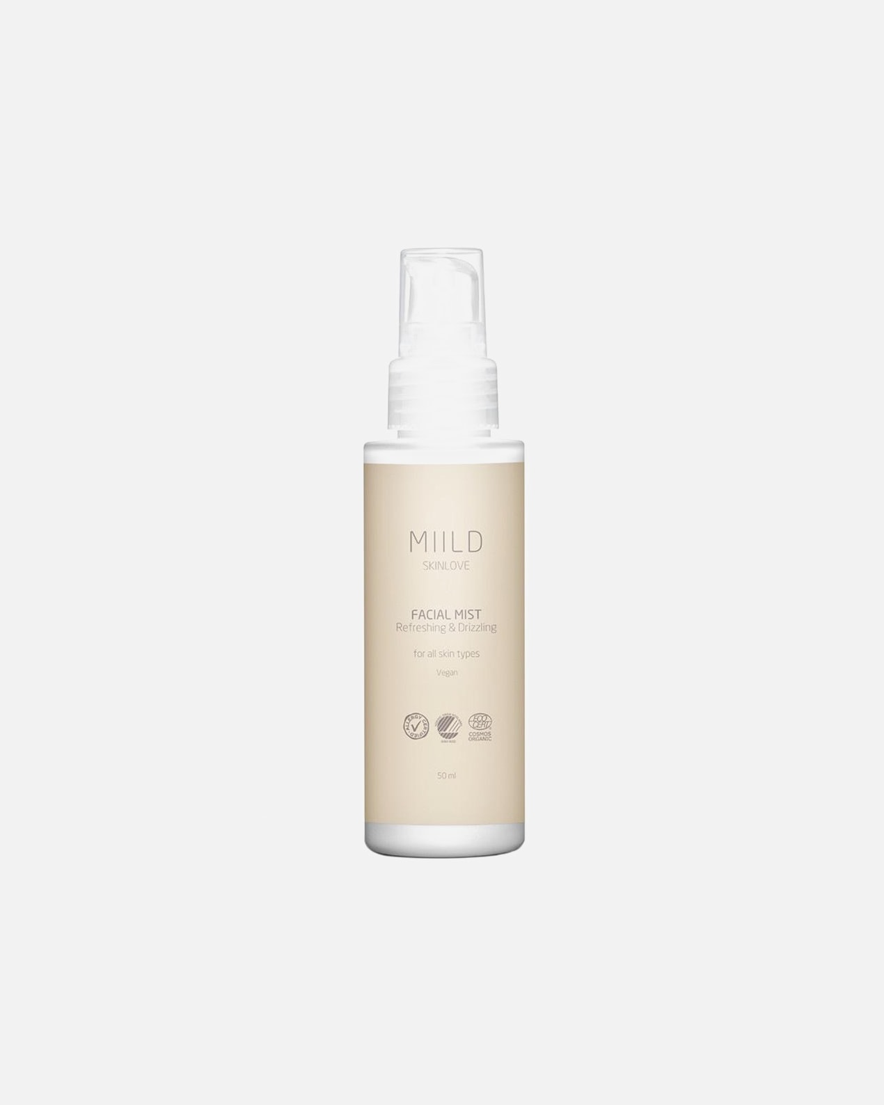Gesichtsspray für Unisex Miild Facial Mist Refreshing & Drizzling 50 ml