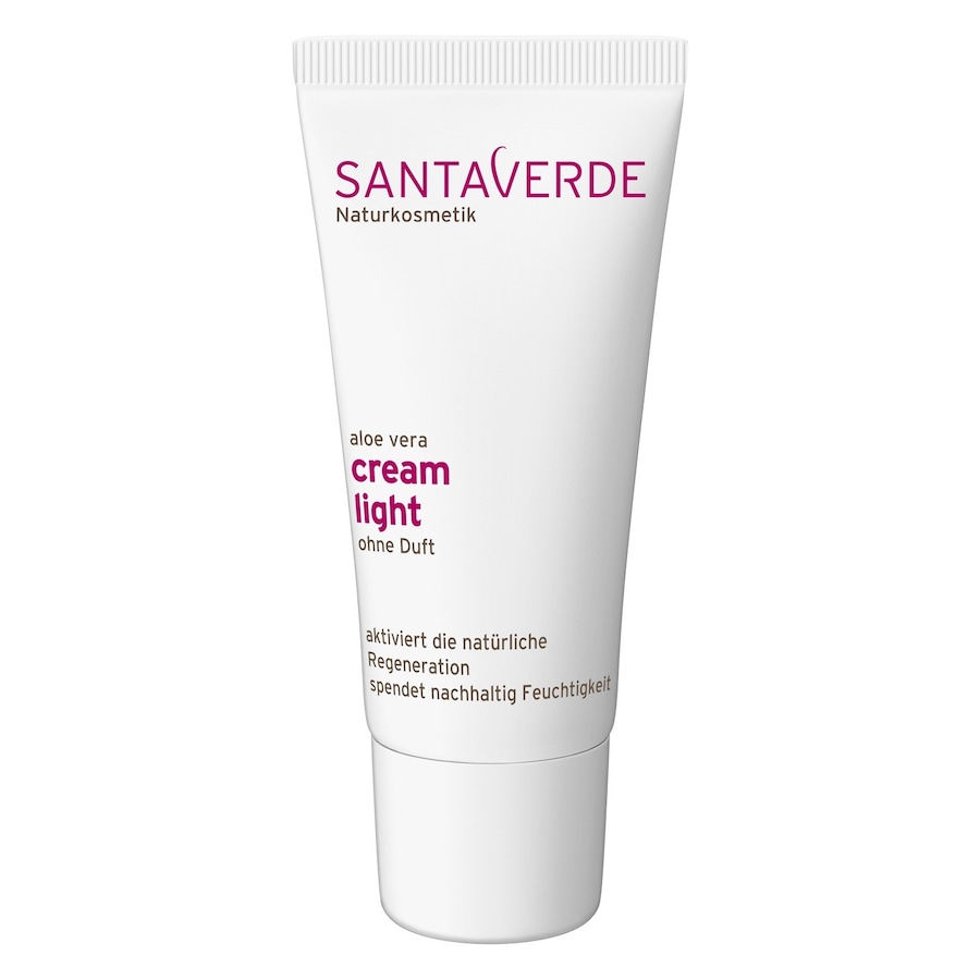 Santaverde Aloe Vera Creme Light ohne Duft Gesichtscreme 30 ml