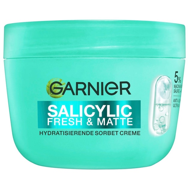 Garnier Salicylic Fresh & Matte Hydratisierende Sorbet Creme
