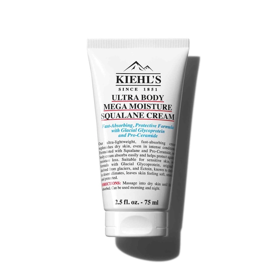 Kiehl’s Ultra Body Mega Moistre Squalane Cream Körpercreme 75 ml
