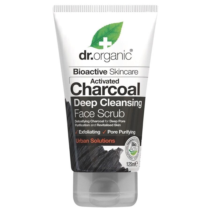 Dr. Organic Activated Charcoal Holzkohle-Gesichtspeeling 150 ml