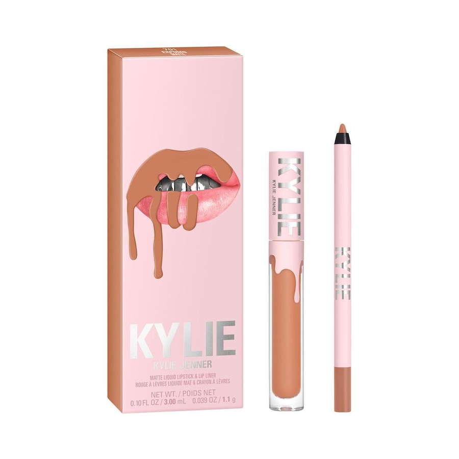 KYLIE COSMETICS Matte Lip Kit Lippen Make-up Set 701 - EXPOSED 4.25 g Hellbraun