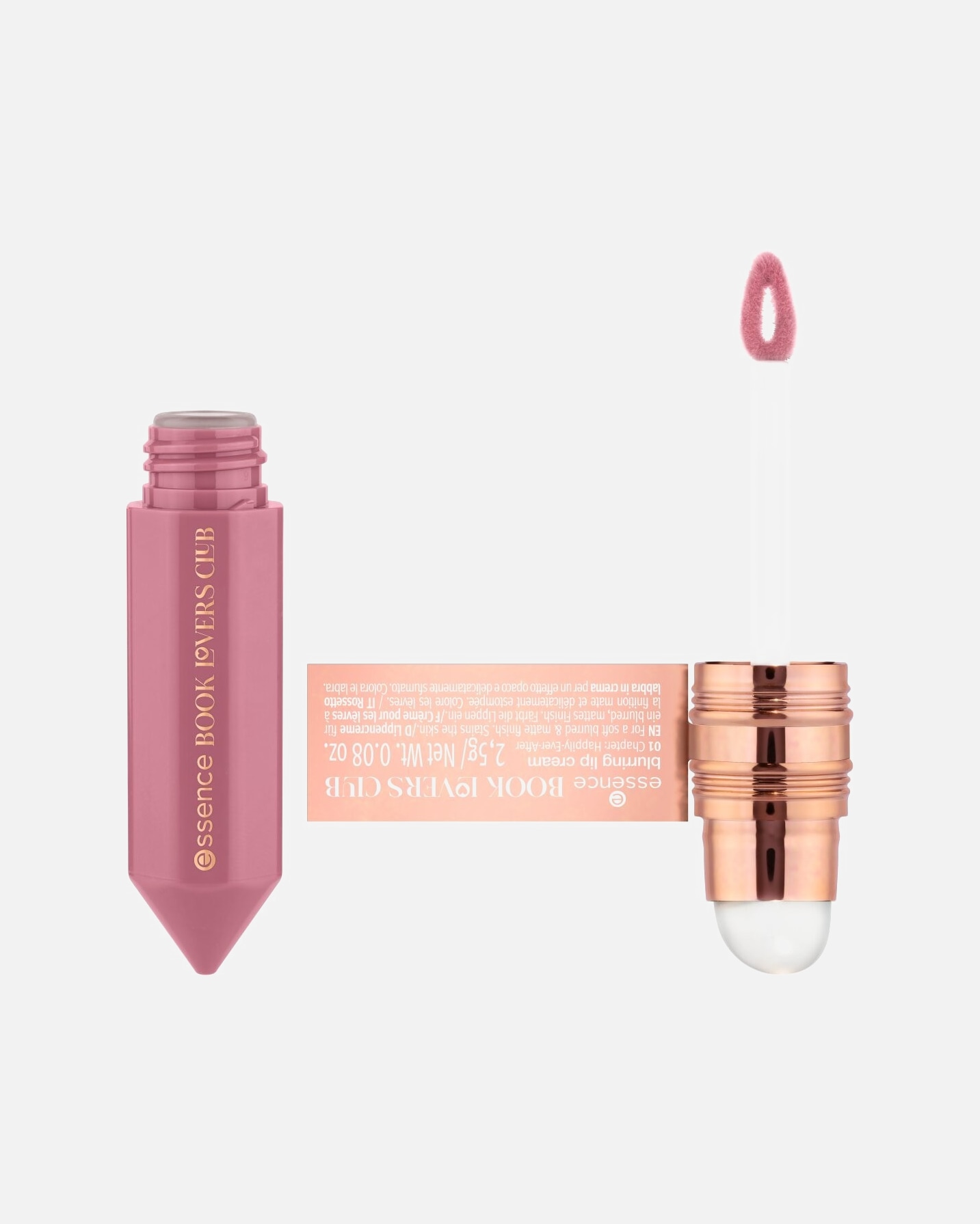 Lipgloss für Unisex Essence Book Lovers Club 01 - CHAPTER: HAPPILY-EVER-AFTER