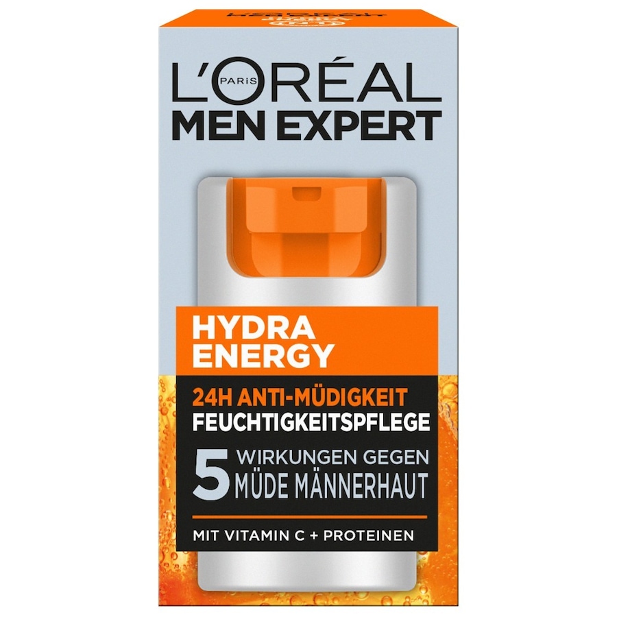 L ́Oréal Men Expert Hydra Energy mit Vitamin C 24H Anti-MüdigkeitGesicht | 50.0 ml | 127,80 / 1.0 l