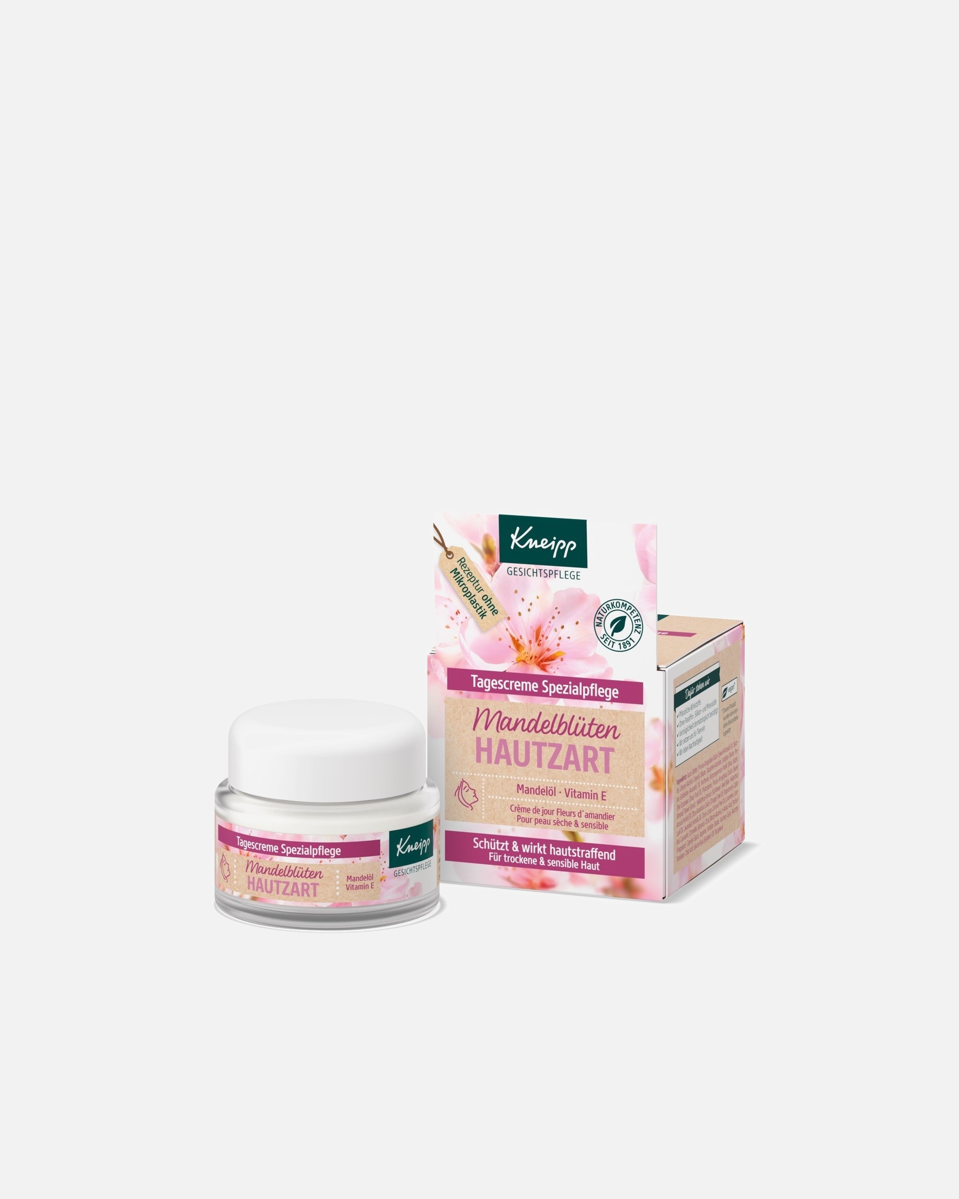 Tagescreme für Weiblich Kneipp Gesichtscreme Mandelblüten Hautzart 50 ml