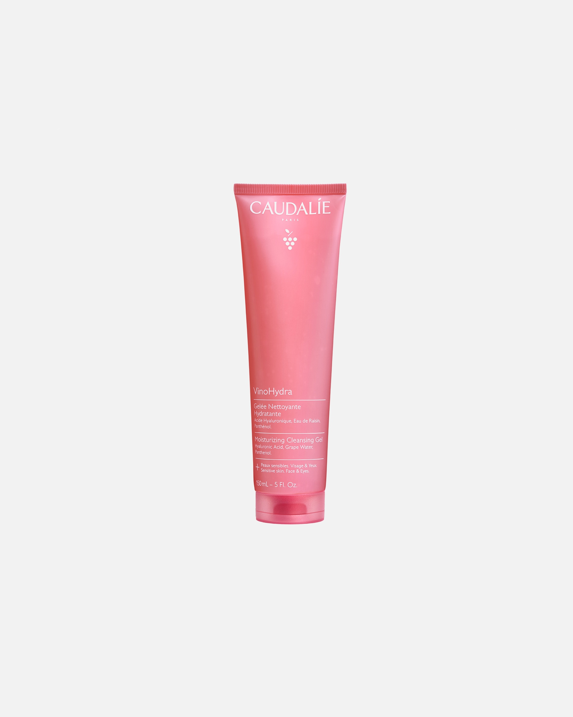 Reinigungsgel für Unisex Caudalie Vinohydra Moisturizing Cleansing Gel 150 ml