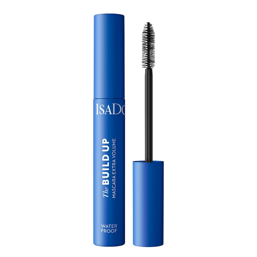 Isadora The Build Up Extra Volume Waterproof Mascara 01 - BLACK 10 ml Schwarz