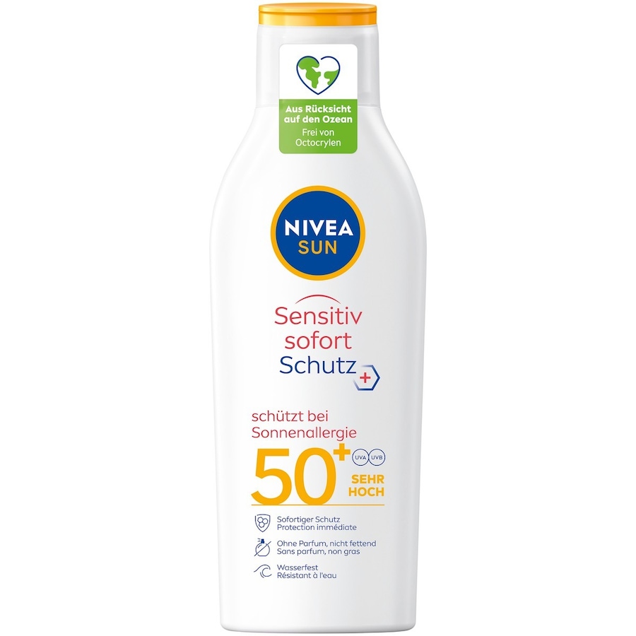 NIVEA NIVEA SUN Sensitiv Sofort Schutz LSF50+Körper | 200.0 ml | 61,95 / 1.0 l