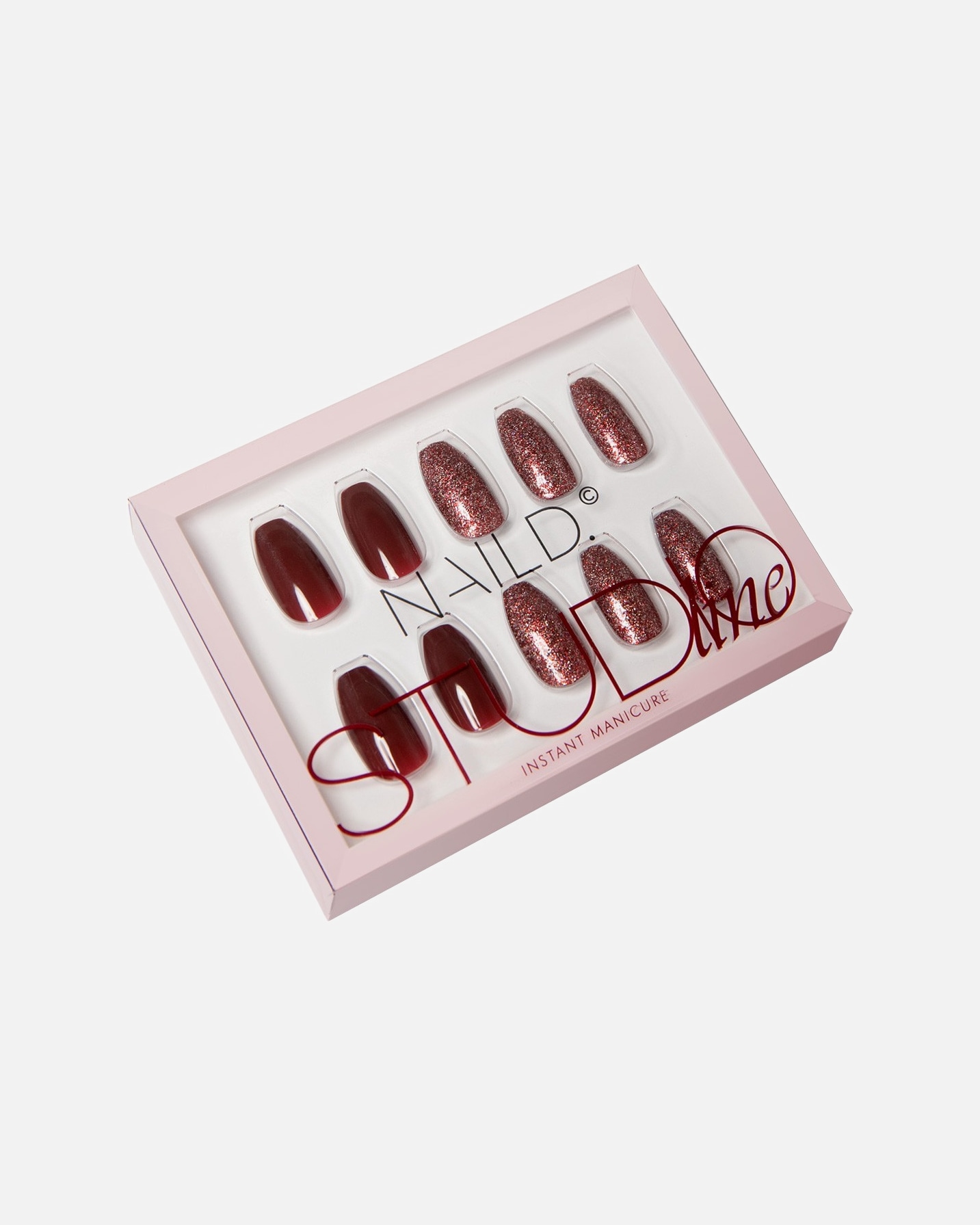 Kunstnägel für Unisex NAILD London Sparkle London Sparkle