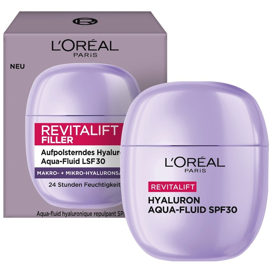 L’Oréal Paris Revitalift Filler Aufpolsterndes Hyaluron Aqua-Fluid LSF 30Gesicht | 40.0 ml | 449,75 / 1.0 l