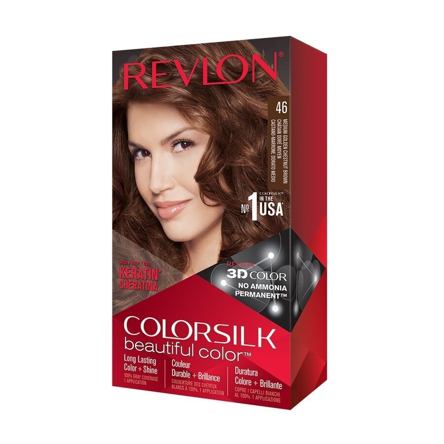 Revlon ColorSilk Beautiful Color Haarfarbe Braun