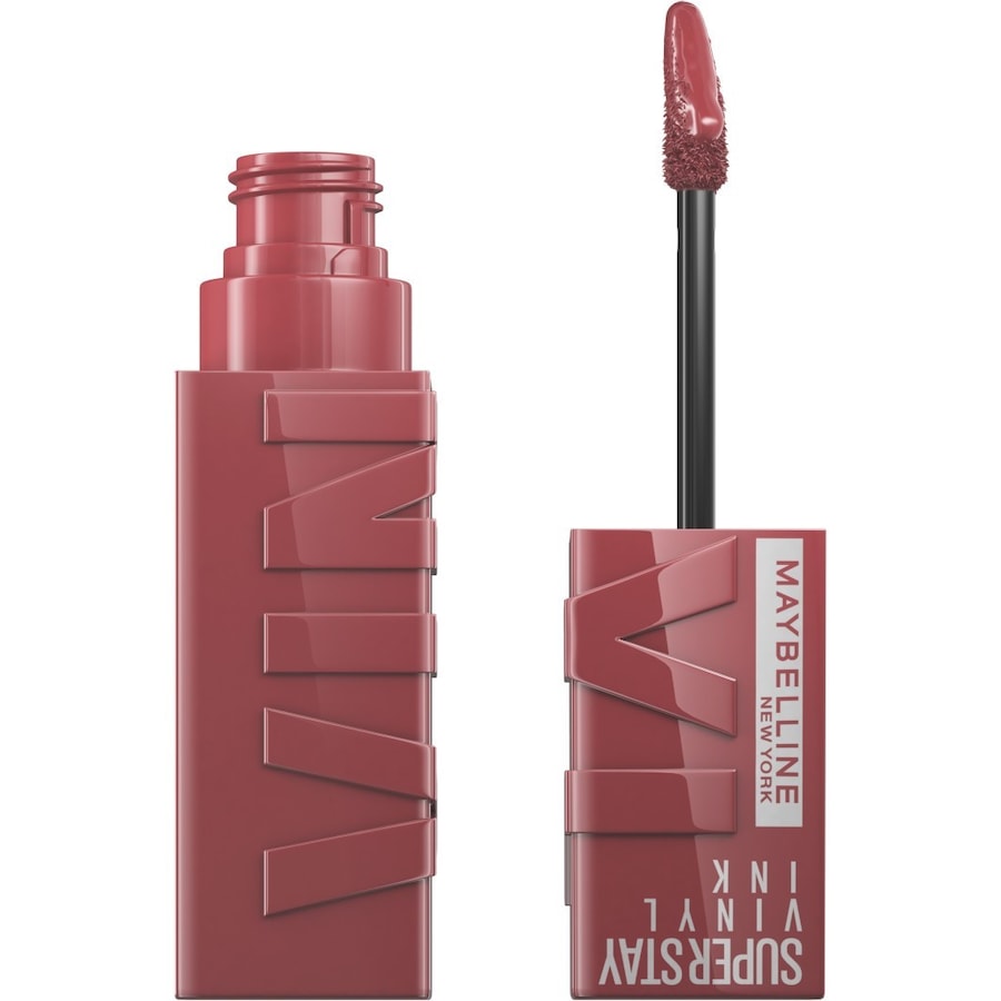 Maybelline Super Stay Vinyl Ink Lippenstift Nr. 40 - Witty 4.2 ml Braun