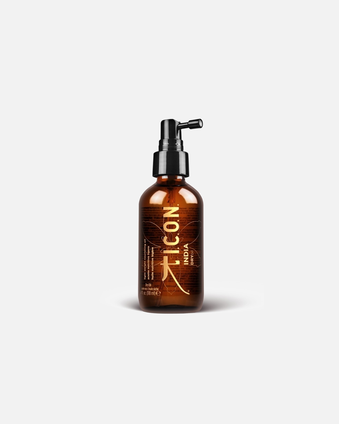 Haaröl für Unisex ICON INDIA DRY pflegendes Trockenöl mit Moringa 118 ml