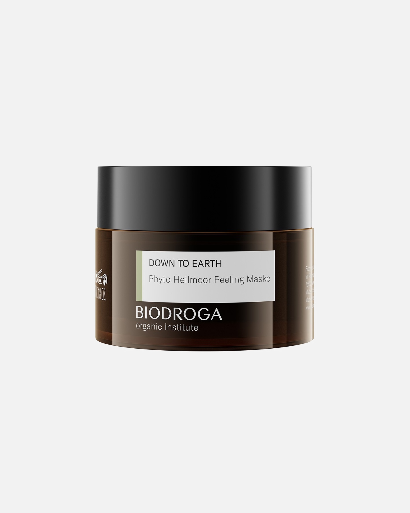 Gesichtspeeling für Unisex Biodroga Down to Earth Phyto Heilmoor Maske 50 ml