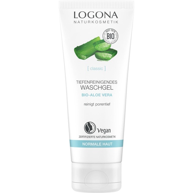 Logona Classic Tiefenreinigendes Waschgel Bio-Aloe Vera