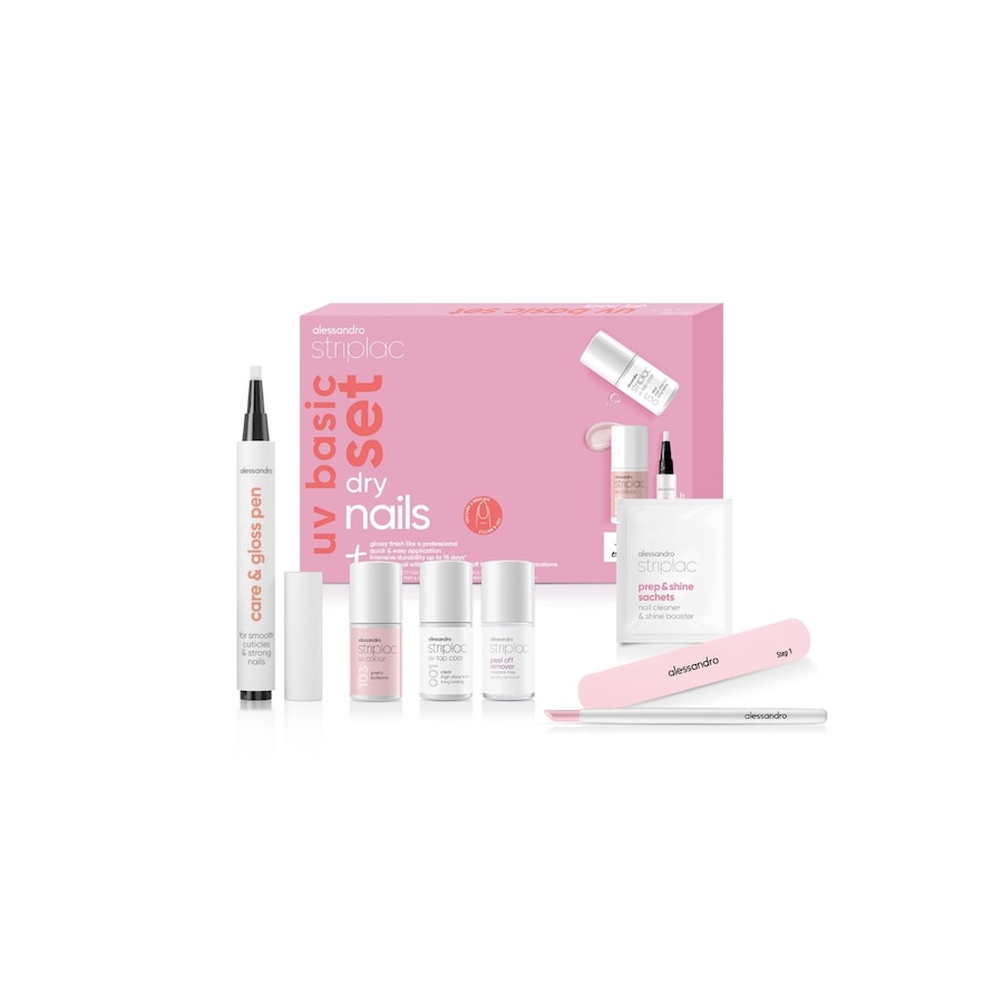 Alessandro Basic Set Dry Nails UV-Nagellack