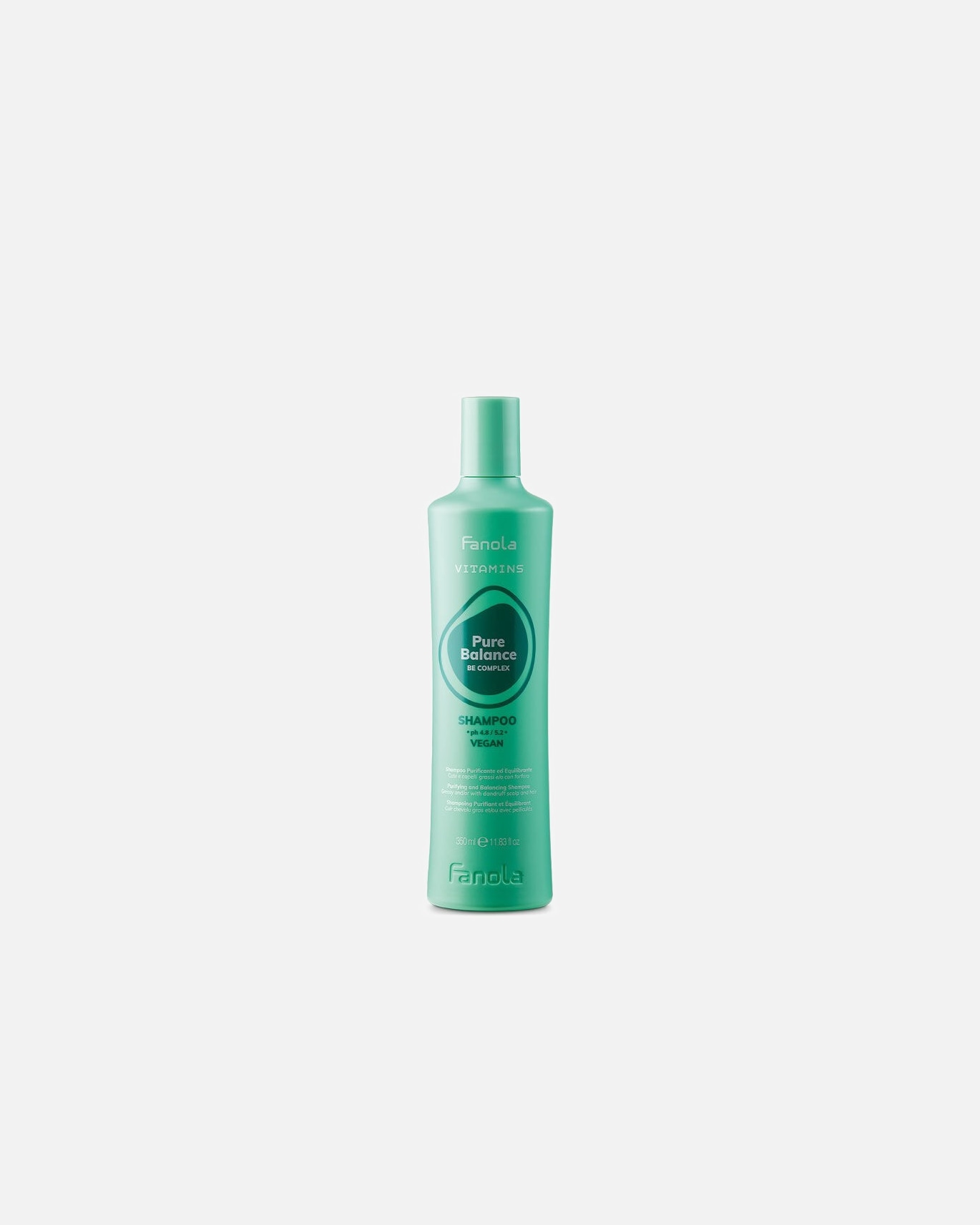 Shampoo für Weiblich Fanola Vitamins Pure Balance Be Complex Shampoo 350 ml