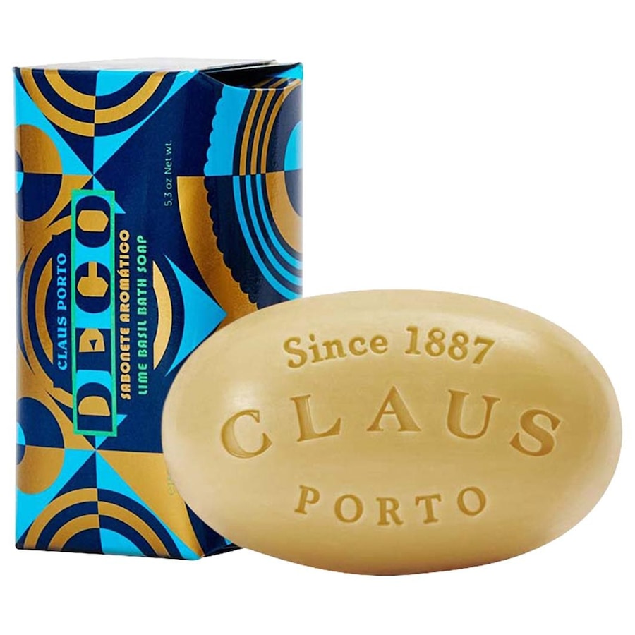 Claus Porto Deco Lime Basil Soap Körperseife 150 g