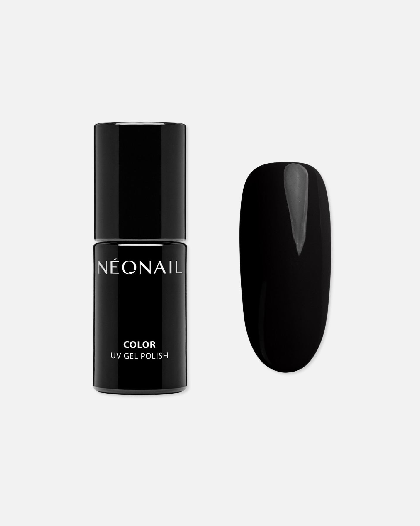 Nagellack für Unisex NEONAIL Color PURE BLACK